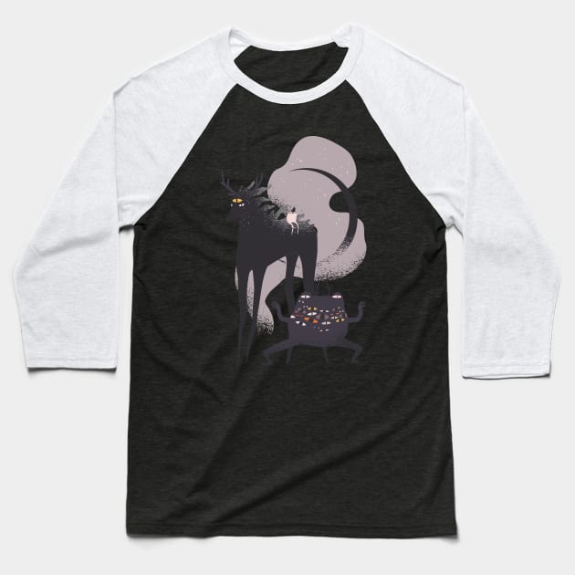 Abstract Nightmare Baseball T-Shirt by MimicGaming